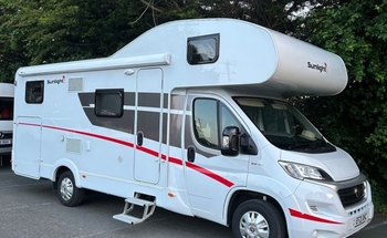 Rent this Fiat motorhome for 6 people in Balderton from £91.00 p.d. - Goboony
