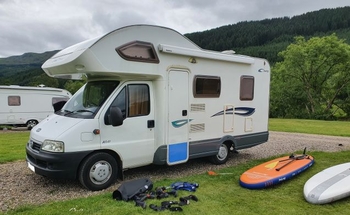 Rent this Fiat motorhome for 4 people in Edinburgh from £158.00 p.d. - Goboony