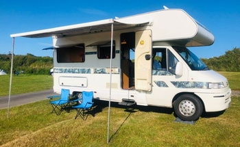 Rent this Fiat motorhome for 5 people in Braunton from £67.00 p.d. - Goboony