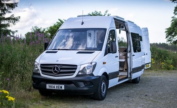 Rent this Mercedes-Benz motorhome for 3 people in Midlothian from £88.00 p.d. - Goboony