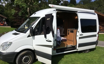 Rent this Mercedes-Benz motorhome for 4 people in Cramond from £85.00 p.d. - Goboony