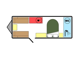 Elddis Affinity, 4 Berth, (2015) Used Touring Caravan for sale