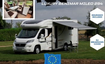 Rent this Benimar motorhome for 4 people in Norfolk from £119.00 p.d. - Goboony