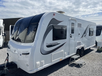 Bailey Unicorn Pamplona, 4 Berth, (2021) Used Touring Caravan for sale