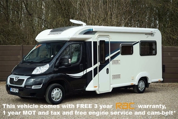 Bailey Approach 625, 2 Berth, (2014) Used Motorhomes for sale