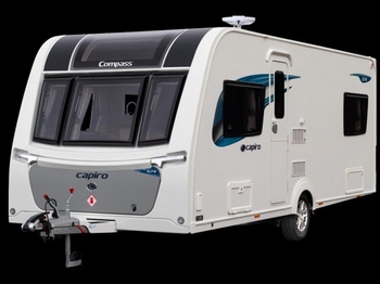 Compass Capiro 574, 4 Berth, (2023) New Touring Caravan for sale