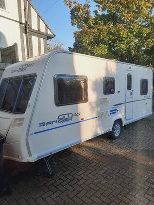 Bailey GT Ranger, 6 berth, (2009) Used - Good condition Touring Caravan for sale