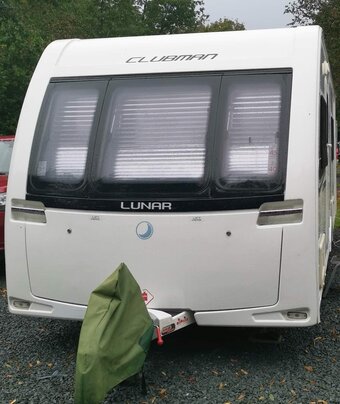 Lunar Clubman SB, 4 berth, (2013) Used - Good condition Touring Caravan for sale
