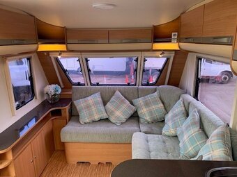 Adria Adora 642 UP, 4 berth, (2010) Used - Good condition Touring Caravan for sale