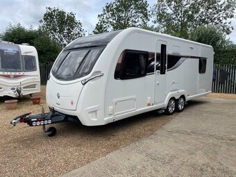 Swift Elegance 650, 4 berth, (2018) Used - Good condition Touring Caravan for sale