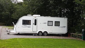 Coachman Laser 650, 4 berth, (2008) Used - Good condition Touring Caravan for sale