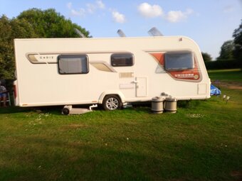 Bailey Unicorn Cadiz, 4 berth, (2013) Used - Good condition Touring Caravan for sale