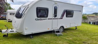 Swift Challenger Sport 554, 4 berth, (2014) Used - Good condition Touring Caravan for sale