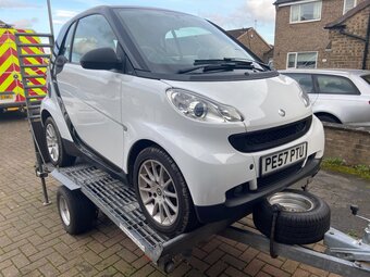 Smart Cars Smart Coupe Fortwo 57 plate and Trailer Combo, (2007) Used - Good condition Towing Vehicles for sale in North East