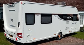 Swift Archway Twywell Sport, 4 berth, (2018) Used - Average condition for age Touring Caravan for sale