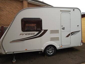 Sprite Finesse, 2 berth, (2010) Used - Good condition Touring Caravan for sale