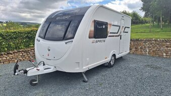 Swift Sprite Alpine 2, 2 berth, (2022) Used - Good condition Touring Caravan for sale