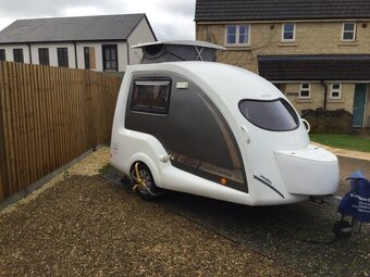 Going GO-POD, 2 berth, (2017) Used - Good condition Touring Caravan for sale