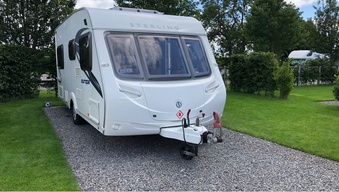 Sterling 470, 4 berth, (2011) Used - Good condition Touring Caravan for sale