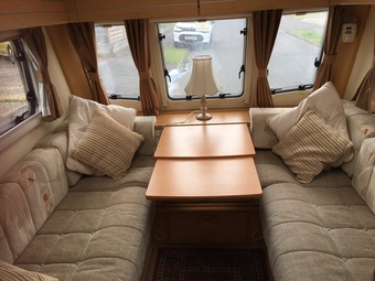 Bailey 504 Olympus, 5 berth, (2011) Used - Average condition for age Touring Caravan for sale