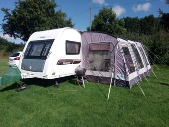 Elddis Avante 540, 4 berth, (2013) Used - Good condition Touring Caravan for sale