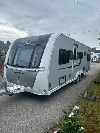 Elddis Supreme 840, 6 berth, (2020) Used - Good condition Touring Caravan for sale