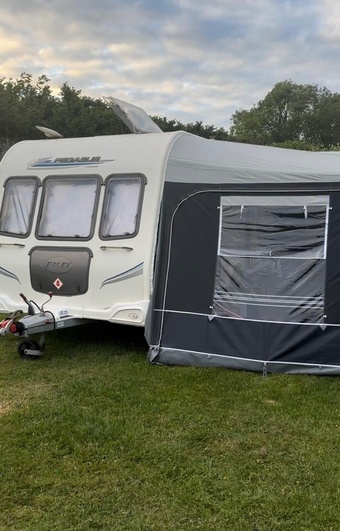 Bailey Pegasus 514, 4 berth, (2010) Used - Average condition for age Touring Caravan for sale