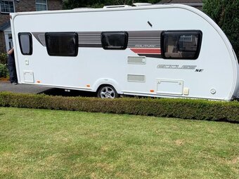 Sterling Eccles, 4 berth, (2013) Used - Good condition Touring Caravan for sale