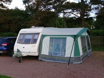 Sterling Eccles Sapphire, 4 berth, (2002) Used - Average condition for age Touring Caravan for sale