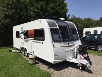 Bailey Unicorn III Cordoba, 4 berth, (2015) Used - Good condition Touring Caravan for sale