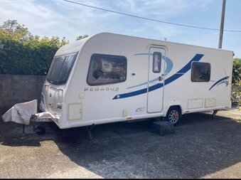 Bailey Pegasus Rimini, 4 berth, (2012) Used - Good condition Touring Caravan for sale