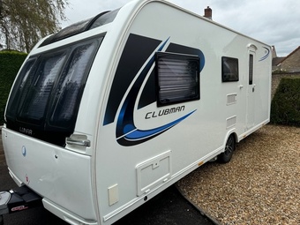 Lunar Clubman ES, 3 berth, (2018) Used - Good condition Touring Caravan for sale