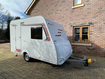 Sterckeman Easy 340CP, 3 berth, (2019) Used - Good condition Touring Caravan for sale