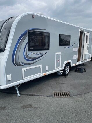 Bailey Pegasus Grande SE Ancona, 5 berth, (2023) Used - Good condition Touring Caravan for sale