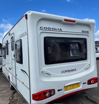 Compass Corona 505, 5 berth, (2006) Used - Good condition Touring Caravan for sale
