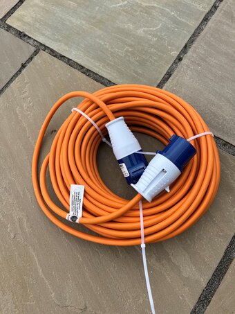 25m electric hook up cable - brand new