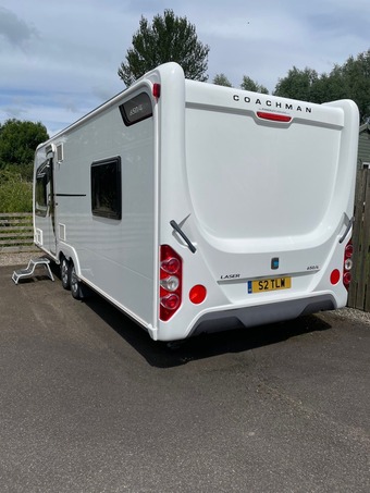 Coachman Laser 650, 4 berth, (2015) Used - Good condition Touring Caravan for sale