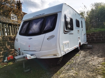 Lunar Cosmos, 4 berth, (2013) Used - Good condition Touring Caravan for sale