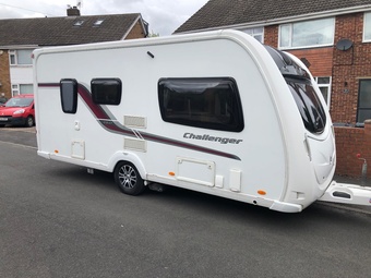 Swift Challenger 480, 2 berth, (2012) Used - Good condition Touring Caravan for sale