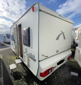Elddis Xplore , 2 berth, (2009) Used - Good condition Touring Caravan for sale