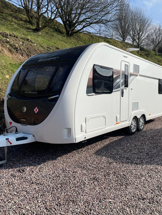 Swift Challenger 635, 4 berth, (2019) Used - Good condition Touring Caravan for sale