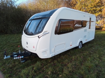 Swift Elegance 530, 4 berth, (2018) Used - Good condition Touring Caravan for sale