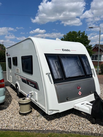 Elddis Avante 462, 2 berth, (2013) Used - Good condition Touring Caravan for sale