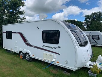 Swift Challenger SE 590, 6 berth, (2014) Used - Good condition Touring Caravan for sale