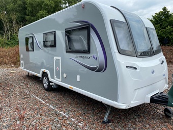 Bailey Phoenix 644+, 4 berth, (2023) Used - Good condition Touring Caravan for sale
