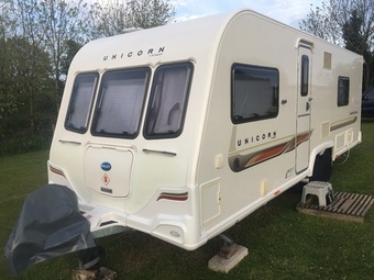 Bailey Unicorn Barcelona, 4 berth, (2012) Used - Good condition Touring Caravan for sale