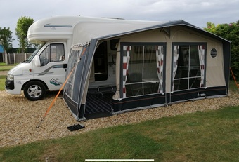 Isabella 925cm full awning with carbon poles
