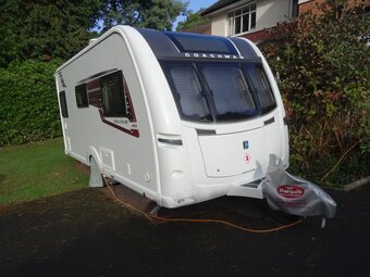 Coachman Pastiche 460, 2 berth, (2020) Used - Good condition Touring Caravan for sale