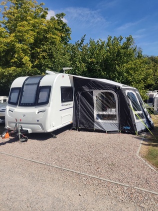 Bailey Phoenix+ 650, 5 berth, (2019) Used - Good condition Touring Caravan for sale