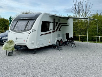 Swift Elegance 645, 4 berth, (2017) Used - Good condition Touring Caravan for sale